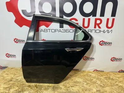 Дверь боковая Honda Accord 8 K24A 2009 задн. лев. (б/у)