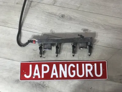 Топливная рампа с форсунками Mazda 6 GH УНИВЕРСАЛ L5 2008 (б/у)