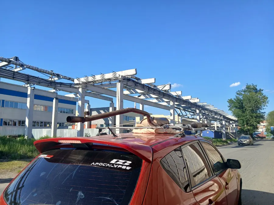 Глушитель в сборе Mazda 3 BK СЕДАН ZY 2005 (б/у)
